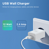 SYB - 12W Wall Charger (USB-A) - White