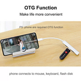 4 Port 3.0 USB Hub (USB-C Connector) - Silver