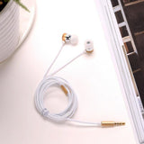 Foneng E510 Metal Stereo Earphone - Silver