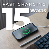 CW - 15W Magnetic Wireless Charger (USB-C) - White