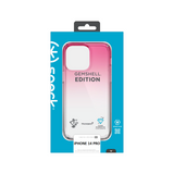 SP - GemShell Edition Case for iPhone 14 Pro - Pink Fade/Clear