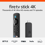 AZFS - TV Stick 4K (2nd Gen) w/ Alexa Voice Remote (TV controls)