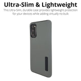 Samsung Galaxy S20 - Dual Layer Protection Case - Grey