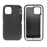 iPhone 11 Pro - Heavy Duty Rugged Case - Black/White