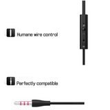 Langsdom IN2 3.5mm In-Ear Earphone w/ Mic - Black