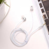 Foneng E510 Metal Stereo Earphone - Silver