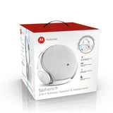 MT - Sphere+ (Plus) 2-in-1 BT Speaker with Over-Ear Headphones - White