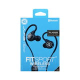 JLab - Fit Sport 3 Wireless Fitness Earbuds - Black