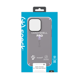 SP - CandyShell Pro Case for iPhone 14 Pro Max - Cloudy Grey/Spring Purple