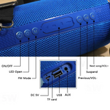 T&G Portable Wireless Speaker (TG-192) - Blue