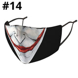 Adult Face Mask Washable (Horror Edition) - Design #15