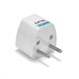 Universal Plug Adapter to EU Outlet (Bulk) - Round Pin