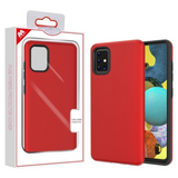 MB - Fuse Hybrid Case for Samsung A51 5G - Red/Black