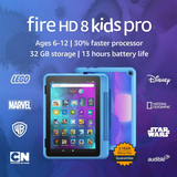 AZ – Fire HD 8 Kids Pro (2022) - 32GB-Cyber Blue (New)