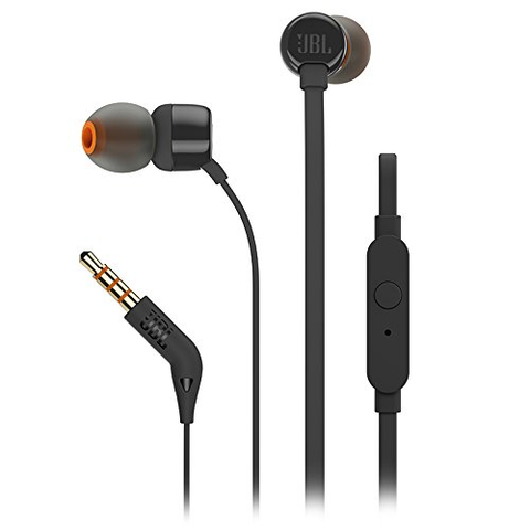 JL - TUNE 110 Pure Bass In-Ear Headphones - Black