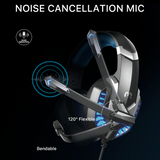 MB - J30 Gaming Headset w/ LED Light - Blue