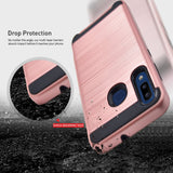 Asmyna Brushed Case for Samsung A50/A20 - Rose Gold