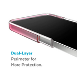 SP - GemShell Edition Case for iPhone 14 Plus - Pink Fade/Clear