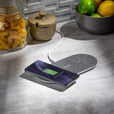 VT - Fast Charging Wireless Charge Pad Duo 10W- Grey