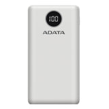 AD - 20,000mAh Power Bank w/ 3 Ports- White