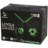 LEVELS Gaming Speakers (Set of 2) - Green