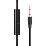 Langsdom IN2 3.5mm In-Ear Earphone w/ Mic - Black