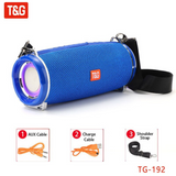 T&G Portable Wireless Speaker (TG-192) - Blue