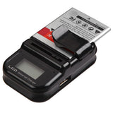 MB - LCD Universal Battery Charger with USB Port