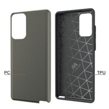 MB - Fuse Hybrid Case for Samsung Galaxy Note 20 (6.4'') - Gunmetal