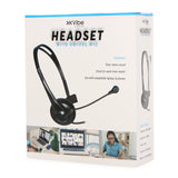 Vibe 3.5mm Work Headset w/ Swivel Mic