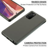 MB - Fuse Hybrid Case for Samsung Galaxy Note 20 (6.4'') - Gunmetal