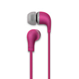 QC - QMX100 Wired Earbuds w/ Mic (3.5mm) - Pink