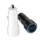 Dreamify 40W Dual USB-C Port Car Charger - White