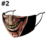 Adult Face Mask Washable (Horror Edition) - Design #10