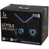 Levels Gaming Speakers (Set of 2) - Red