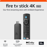 AZFS - TV Stick 4K Max (2nd Gen) w/ Alexa enabled Voice Remote (TV controls)