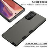 MB - Hybrid Protector Cover for Samsung Galaxy Note 20 (6.4'') - Gunmetal