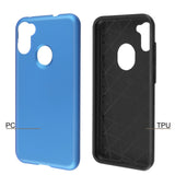 MB - Fuse Hybrid Cover for Samsung Galaxy A11 - Blue/Black