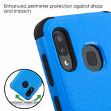 Samsung A20 - TUFF Hybrid Protector Case (Blue)