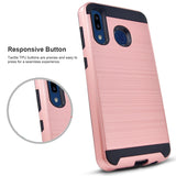 Asmyna Brushed Case for Samsung A50/A20 - Rose Gold