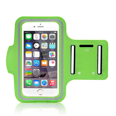 Sports Running Armband  Medium Size-Green