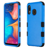 Samsung A20 - TUFF Hybrid Protector Case (Blue)