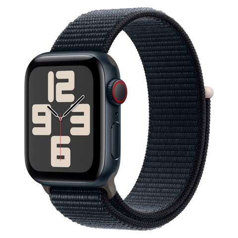 iWatch Series SE 2nd Gen (GPS+Cellular) 40mm-Midnight Aluminum Case w/ Sport Loop (New)