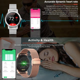 R2 Fashion Smart Watch - Black Steel Band