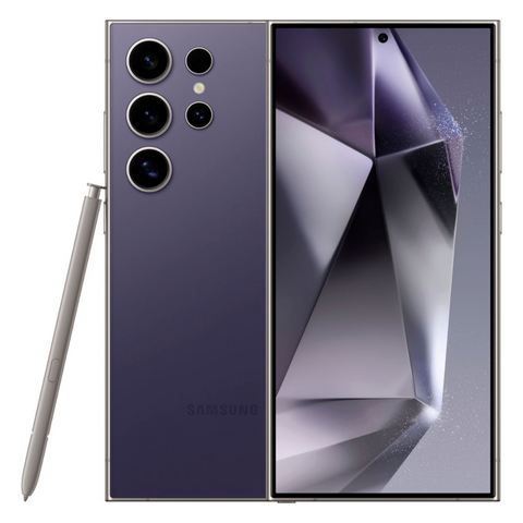 Samsung Galaxy S24 Ultra 5G - 256GB-Titanium Violet-DUOS Factory Unlocked (New)