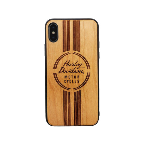 HD - Protective Bumper Phone Case - iPhone X/XS - HD Woodgrain