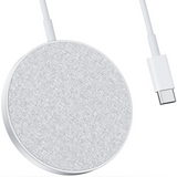 AK - PowerWave Select+ Magnetic Pad for iPhone 12/13/14/15 Series (USB-C) - Silver