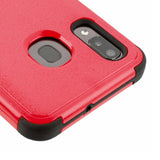 Samsung A20 - TUFF Hybrid Protector Case (Red)