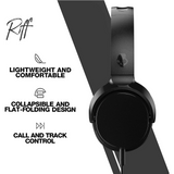 SC - Riff Wired On-Ear Headphones - Black