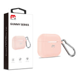 MB - Gummy Series Case w/ Strap for Airpods 3 - Pink